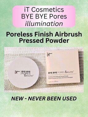 IT Cosmetics Bye Bye Pores Illumination Poreless Finish Airbrush Pressed Powder